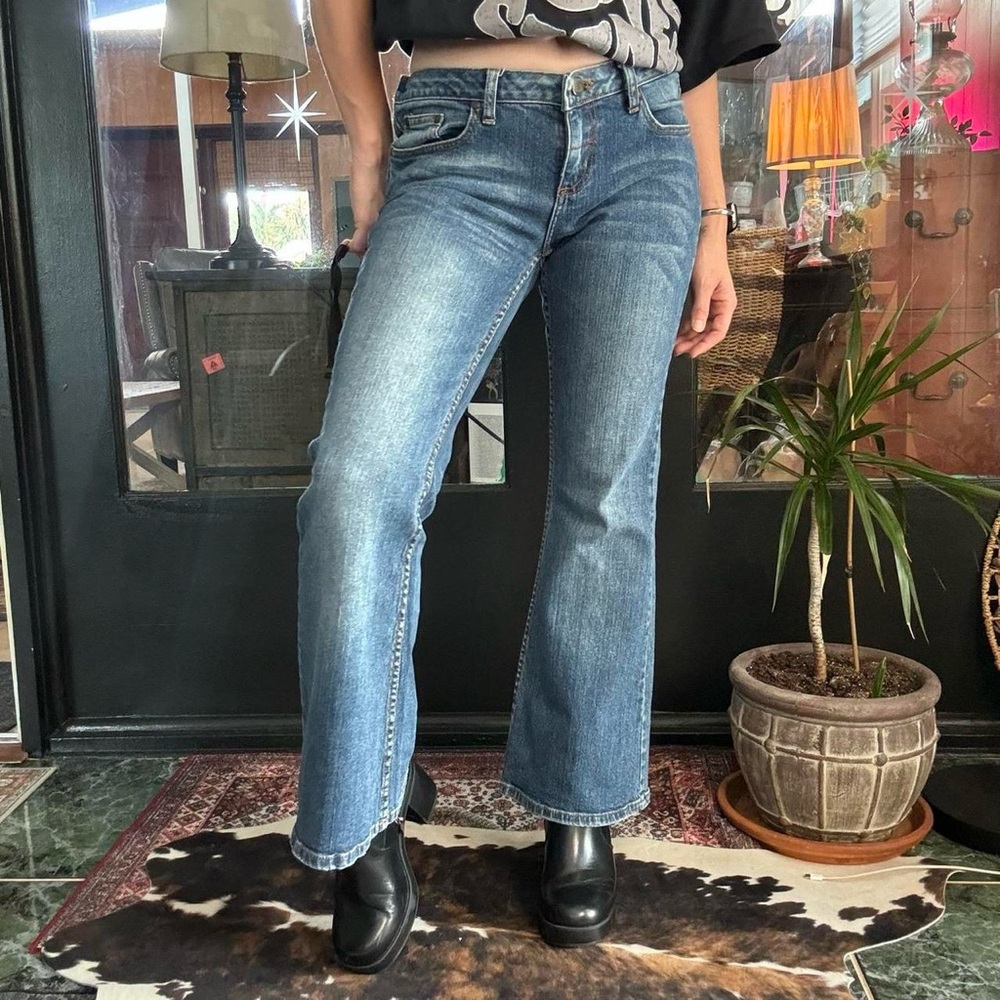 American Rag 🇺🇸 authentic Vntg Y2K Low rise jeans - size 7S